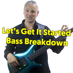 Black Eyed Peas: Let’s Get It Started – Bass Tab and Video Tutorial