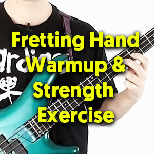 Fretting Hand Warmup and Strength Building