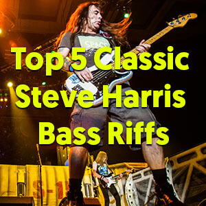 Iron Maiden Bass Tab & Lesson: Top 5 Classic Steve Harris Riffs