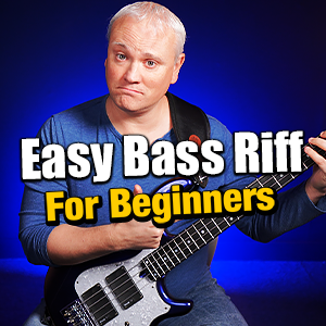 Easy Bass Riff For Beginners!