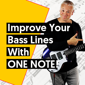 Improve Your Bass Lines and Fills With ONE EXTRA NOTE!