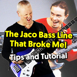 The Jaco Bass Line That Broke Me! Tutorial And Tips