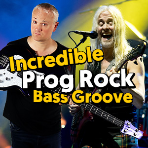 Incredible Prog Rock Bass Groove