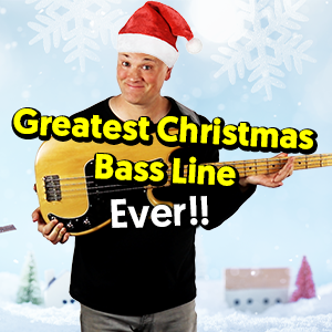 The Greatest Christmas Bass Line Ever!!